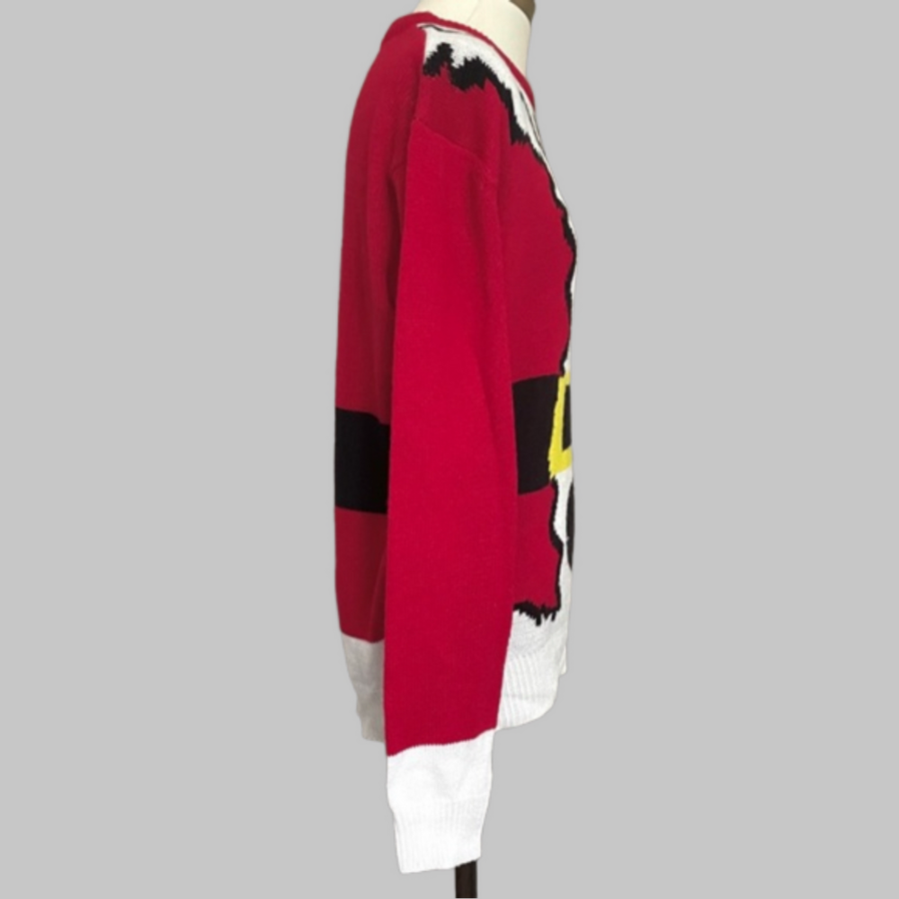 Santa Ugly Christmas Sweater - M, Unisex - Picture 4 of 9